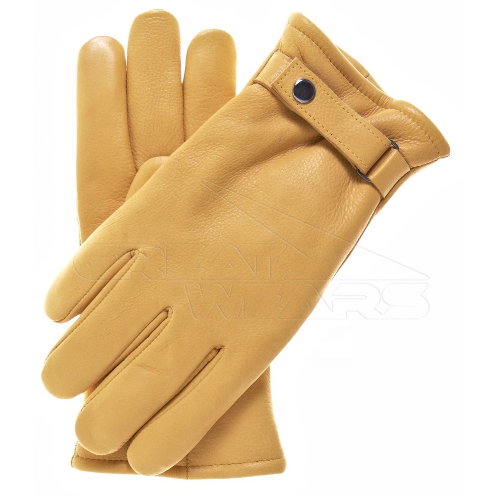 Custom made deerskin leather dress gloves Leather Gloves Manufacturer